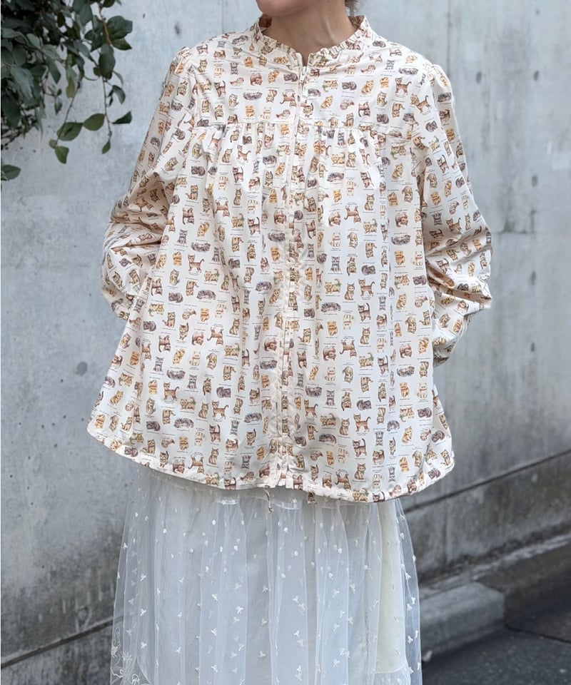 3L・受注】こねこ図鑑レインブルゾン | yukiemon