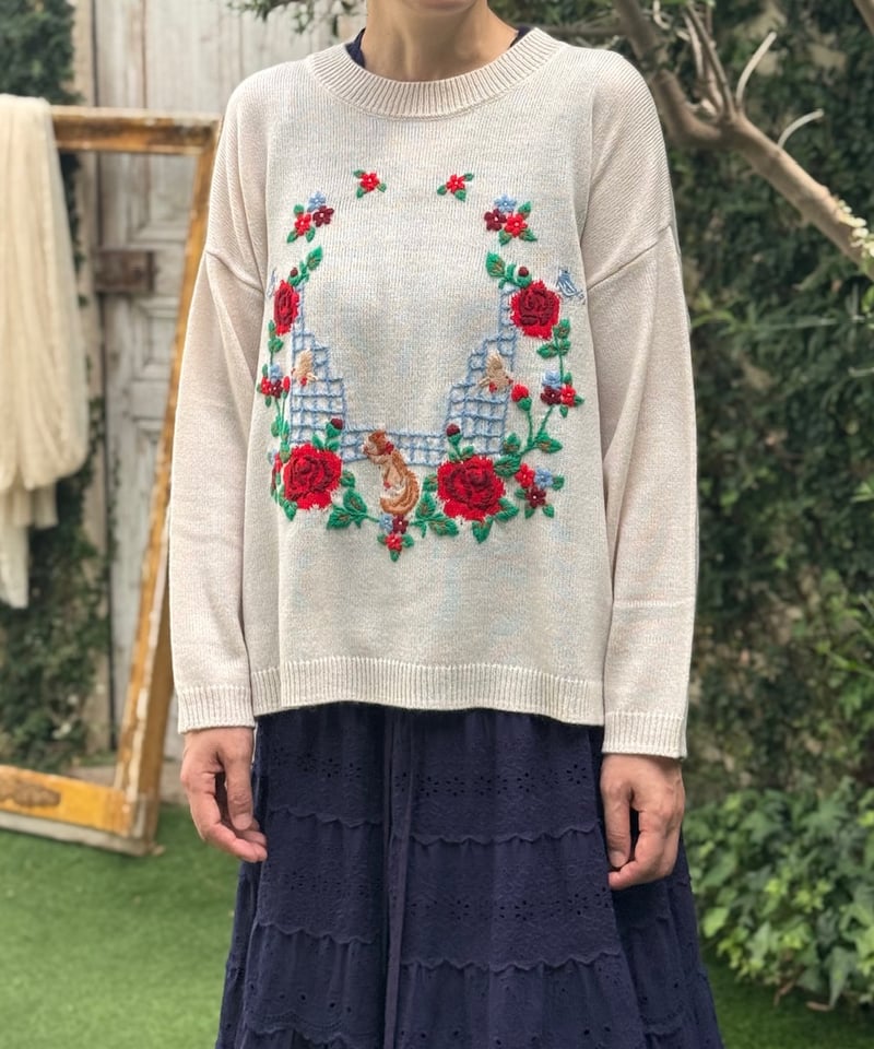 現物・3L】おばあちゃんニット | yukiemon