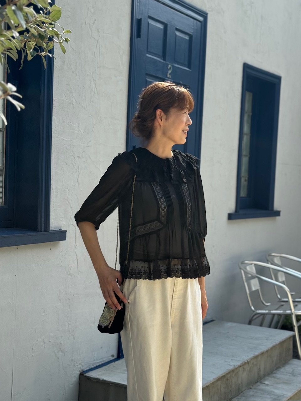 yukiemon アリス6分袖ブラウス M M】アリス6分袖ブラウス | yukiemon