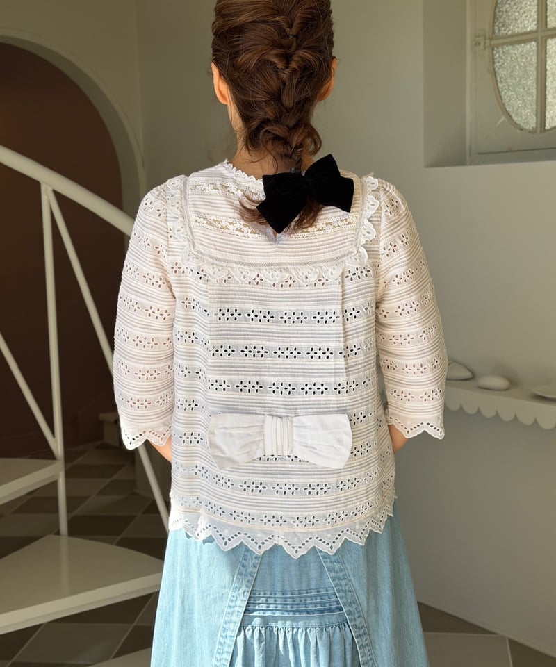 数量限定受注・3L】ミルフィーユブラウス | yukiemon