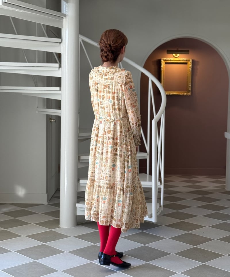 新品未使用★yukiemon★限定　人気完売　リバティワンピース　3Ｌ yukiemon】ボンボンフラワーワンピース（3L） | EGAMI OFFICIAL