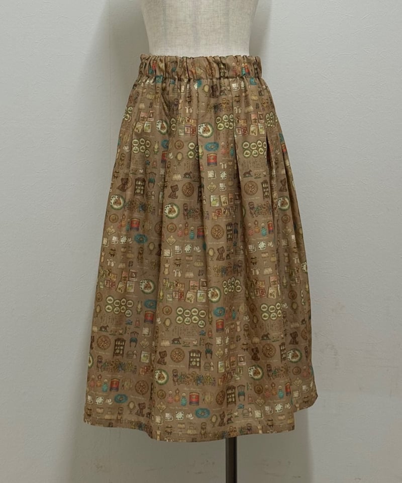 現物・3L】蚤の市スカート | yukiemon