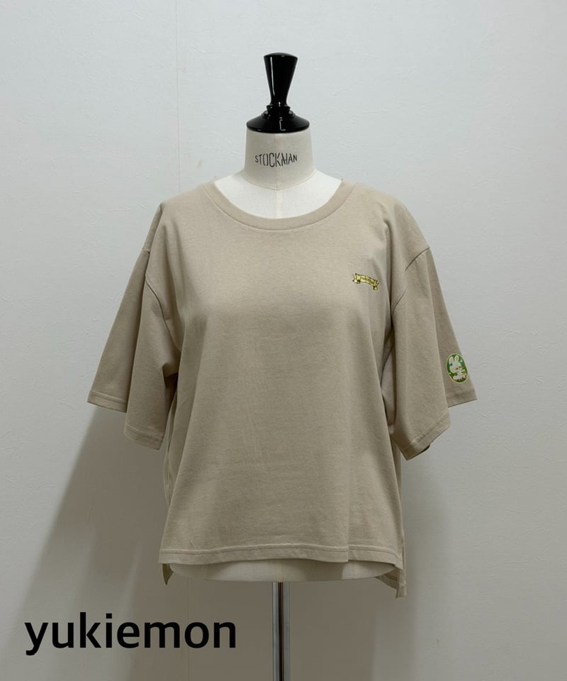 数量限定受注・M】ペタペタ短めビッグシルエットTシャツ | yukiemon