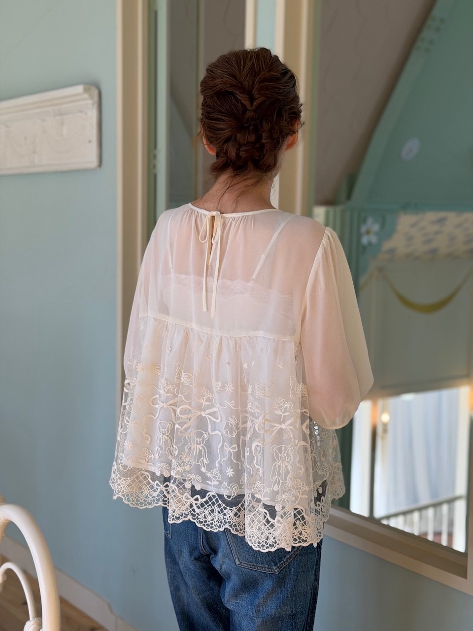 受注・3L】シュシュブラウス(2色展開) | yukiemon