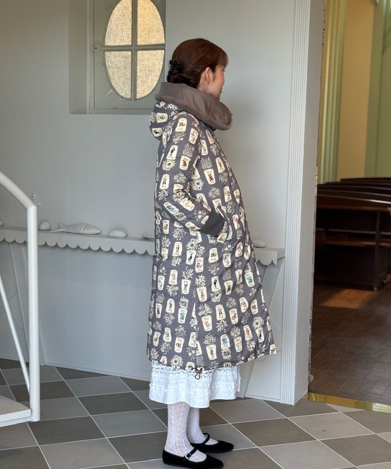 プ*︎様 【激レア！リバーシブル】アルベロベロ ロングコート ぶたさん ゆきだる プ*︎様 【激レア！リバーシブル】アルベロベロ ロングコート