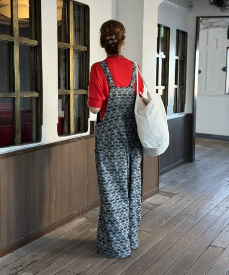 【数量限定受注・3L】teddyデニムサロペット