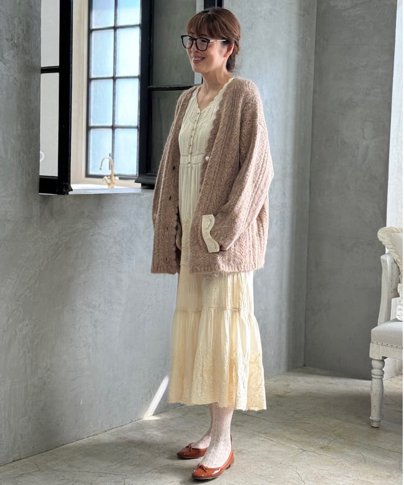 yukiemon シャンデリアカーディガン　3L yukiemon シャンデリアカーディガン 3L yukiemon シャンデリア