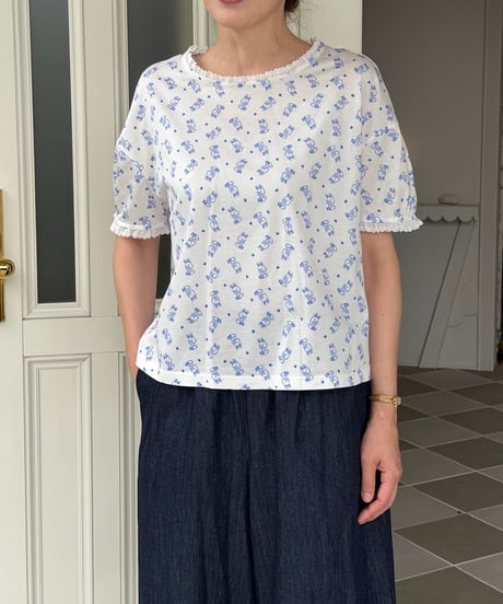 【現物・M】テキスタイルシューTシャツ