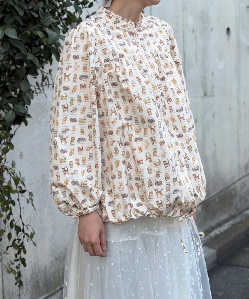 3L・受注】こねこ図鑑レインブルゾン | yukiemon