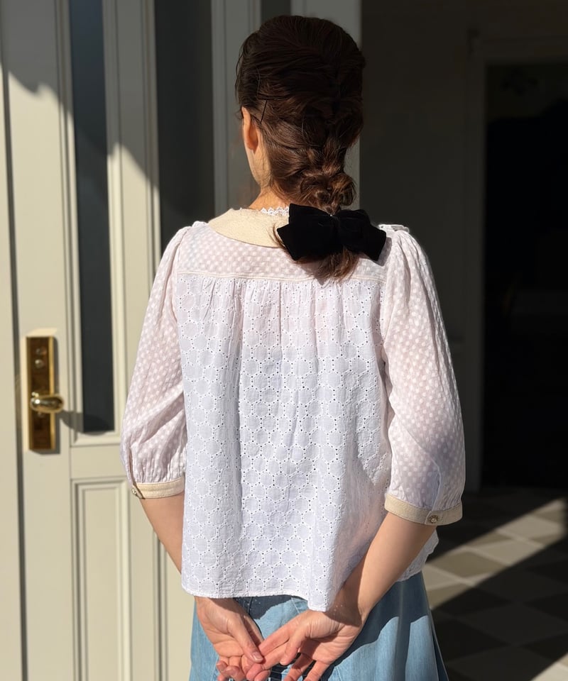 数量限定受注・3L】honeyブラウス | yukiemon