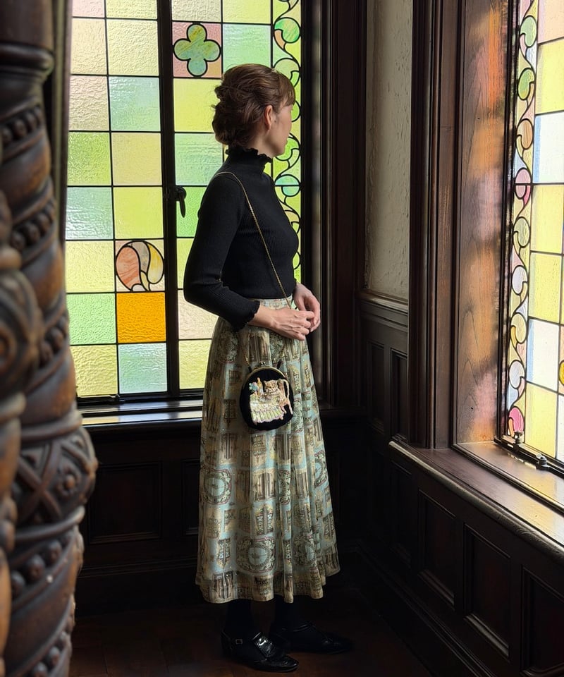 ユキエモンスカート 受注【M】ステンドグラススカート | yukiemon