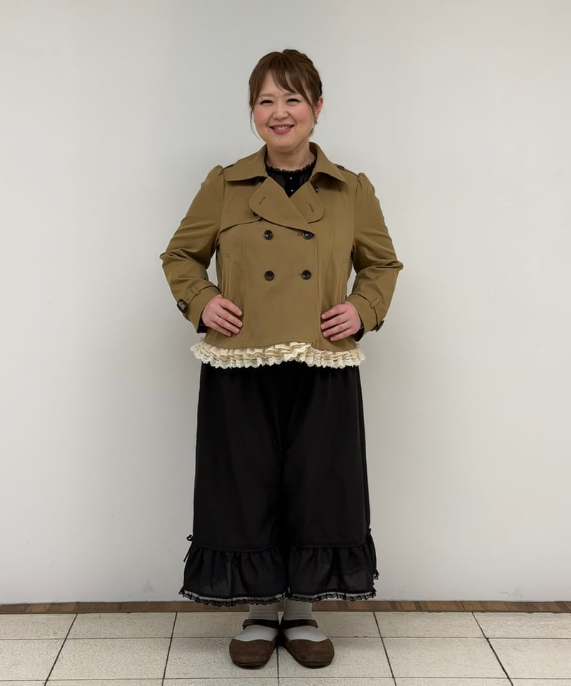 受注・3L】きれいめクローバーパンツ(2色展開) | yukiemon