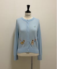 【現物・M】ペタペタ合わせるyukiemonカーディガン