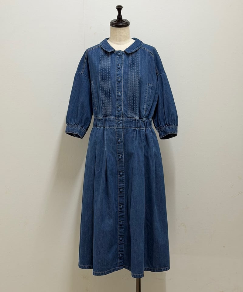数量限定受注・M】ペタペタデニムワンピースコート | yukiemon