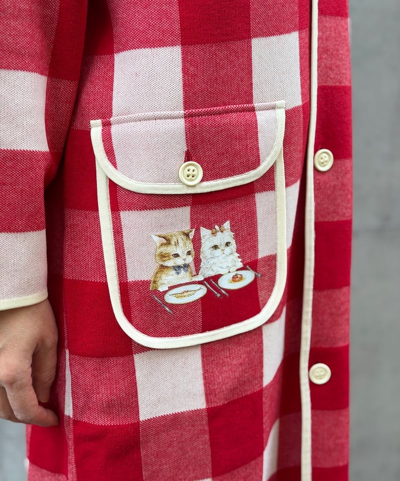 yukiemon ペタペタドーリーロングコート yukiemon ペタペタドーリーロングコート