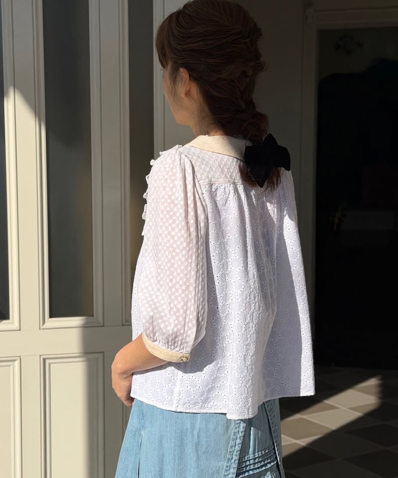 数量限定受注・M】honeyブラウス | yukiemon