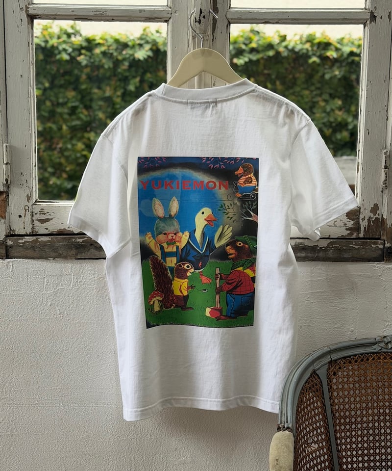 yukiemonペタペタ変形Ꭲシャッ 受注・M/3L/XL(メンズ)】ペタペタプレーンTシャツ ・ yukiemon | yuki