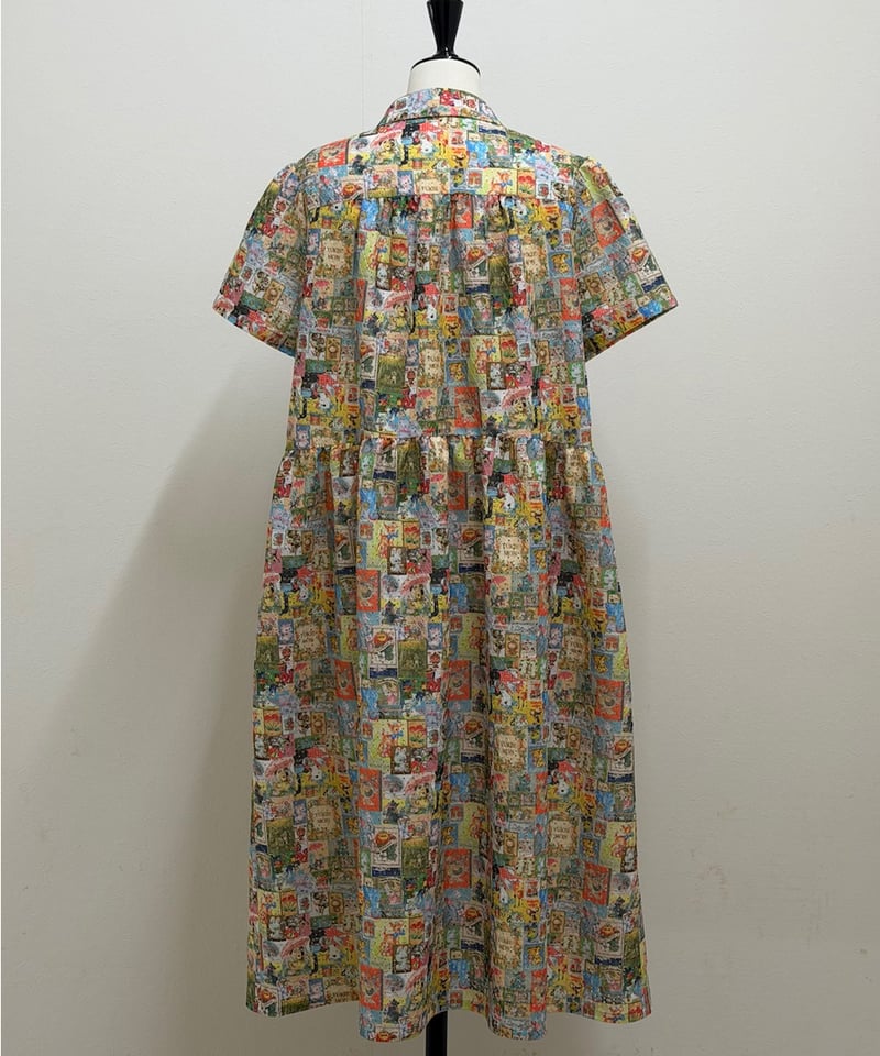 受注・3L】アンティークボードワンピース | yukiemon