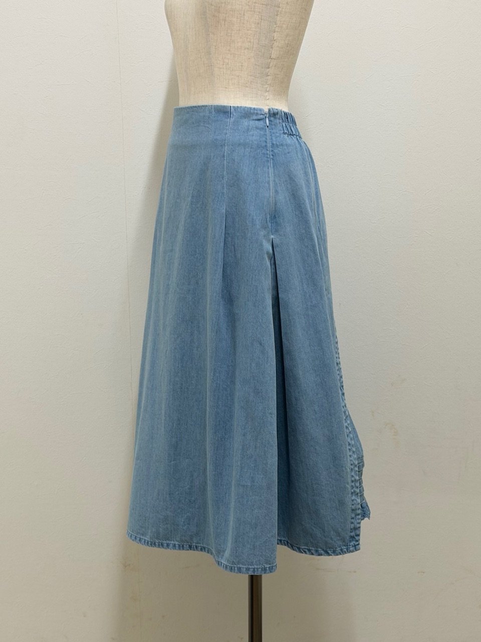 受注・M】クレープデニムスカート | yukiemon