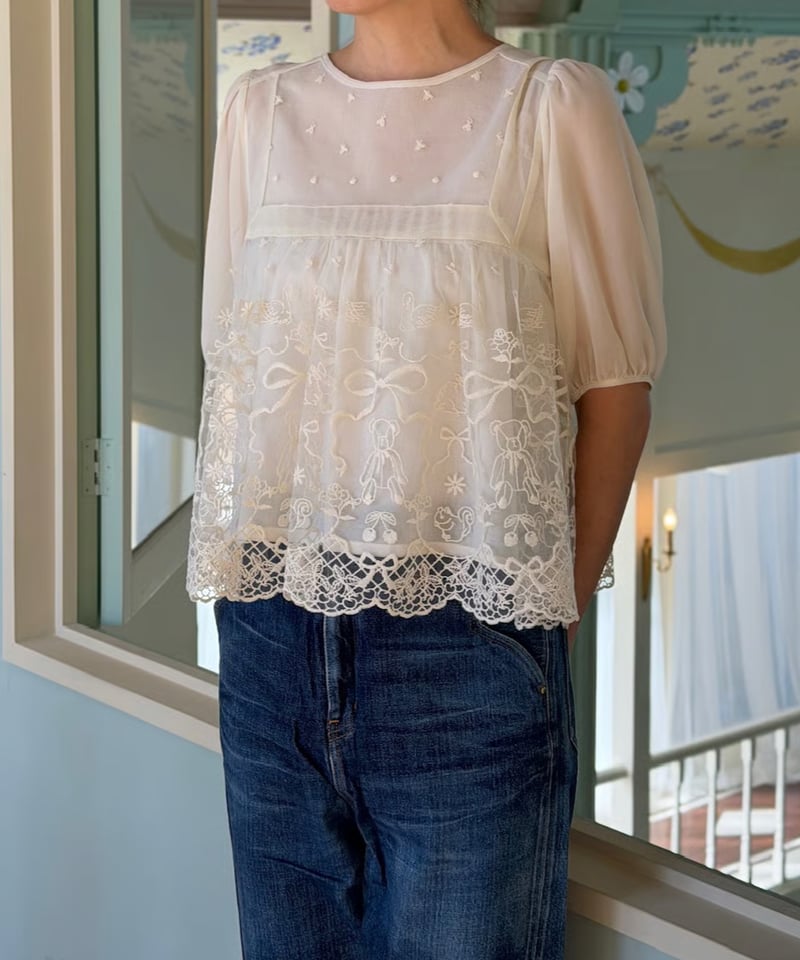 受注・M】シュシュブラウス(2色展開) | yukiemon