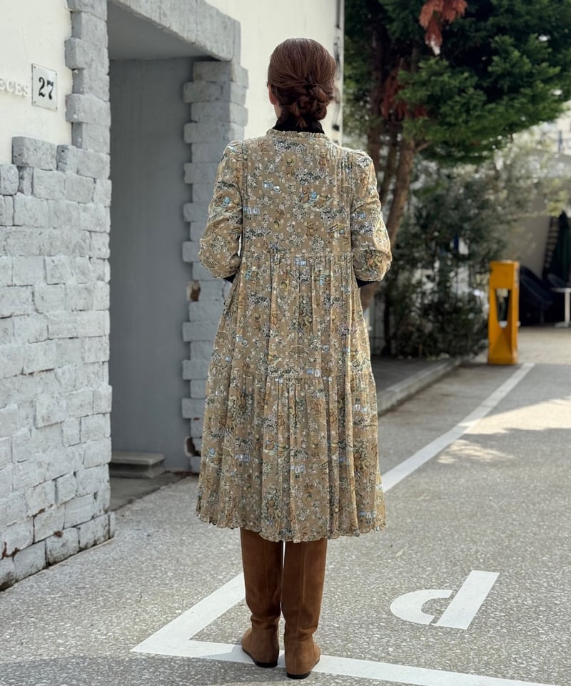 yukiemon ローズファムワンピース　極美品 M】ローズファームワンピース | yukiemon