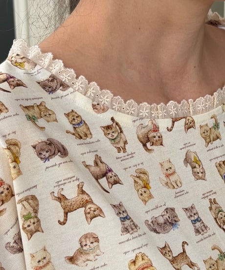 【現物・3L】テキスタイルシューTシャツ