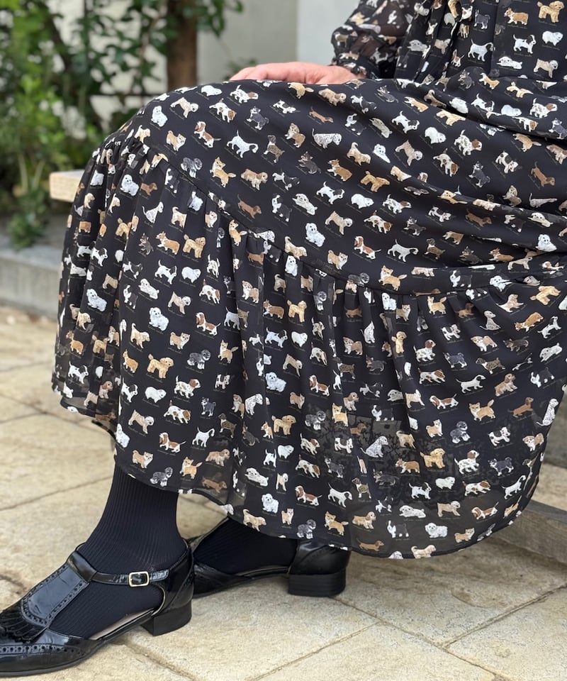 yukiemon こねこ図鑑　ロングワンピース　Mサイズ 新品】yukiemon こねこ図鑑 ワンピース 3L - メルカリ