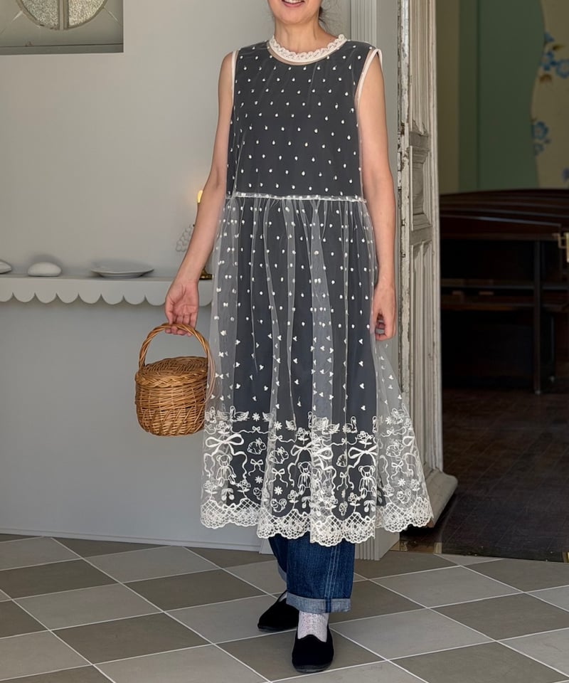 受注・3L】 teddy 2way ワンピース(2色展開) | yukiemon