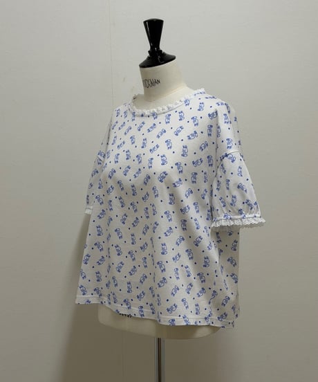 【現物・M】テキスタイルシューTシャツ
