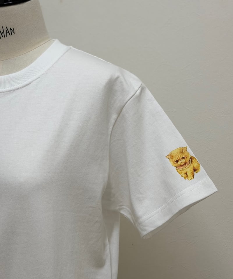 受注・M】ペタペタこねこ図鑑Tシャツ | yukiemon