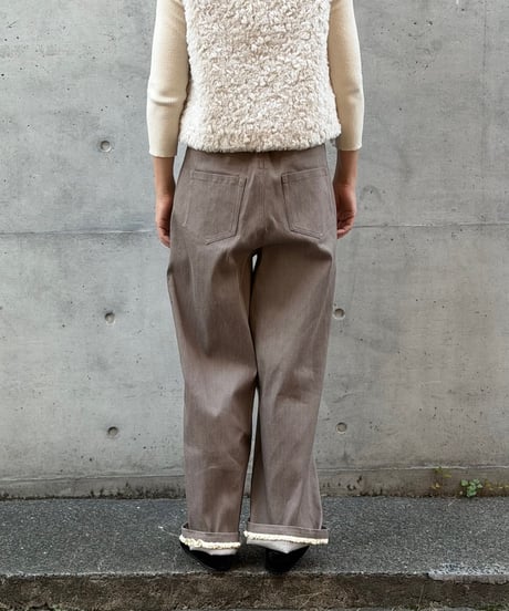 【現物・M】リボンチャームデニムパンツ