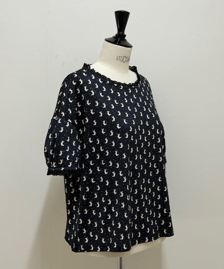 【現物・M】テキスタイルシューTシャツ