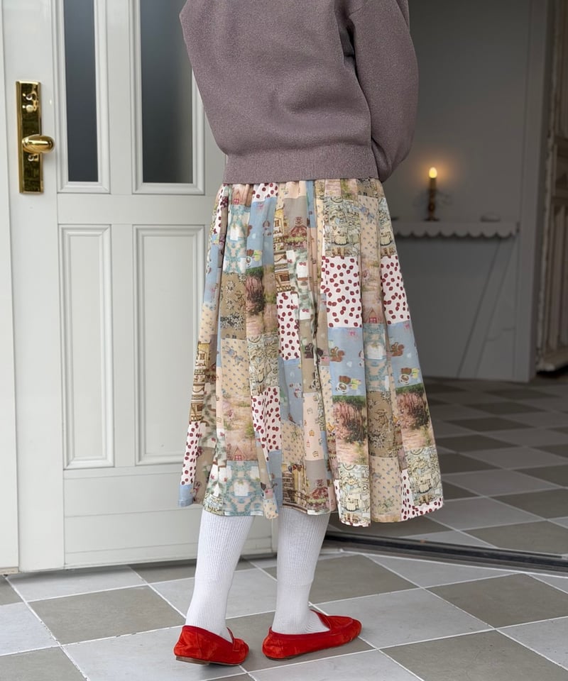 yukiemon こいぬ図鑑 スカート 3L 新品 yukiemonユキエモン スカート