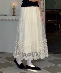 【現物・3L】シュシュスカート