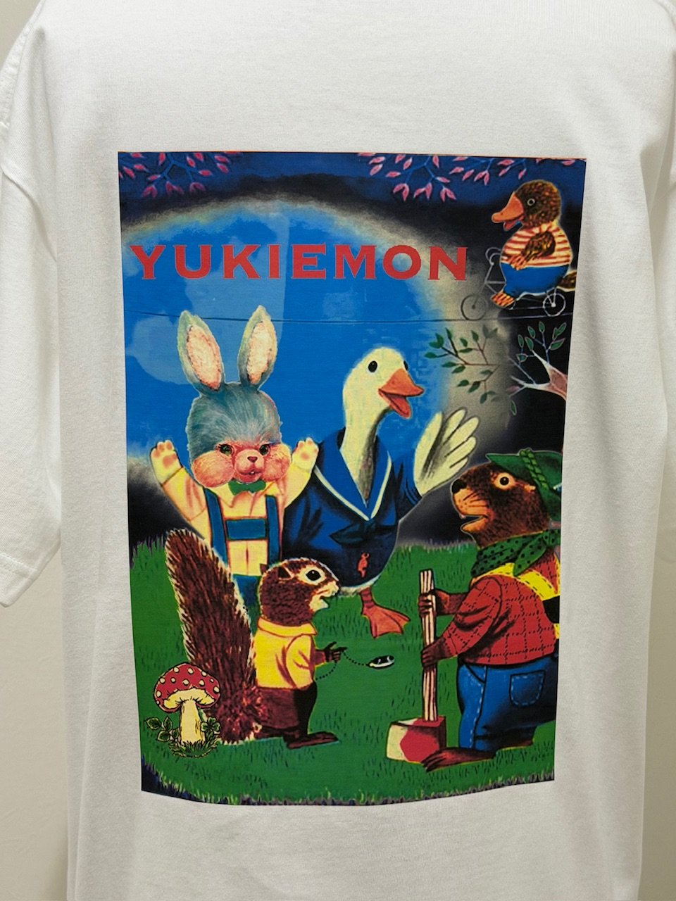 受注・M/3L/XL(メンズ)】ペタペタプレーンTシャツ ・ yukiemon | yuki