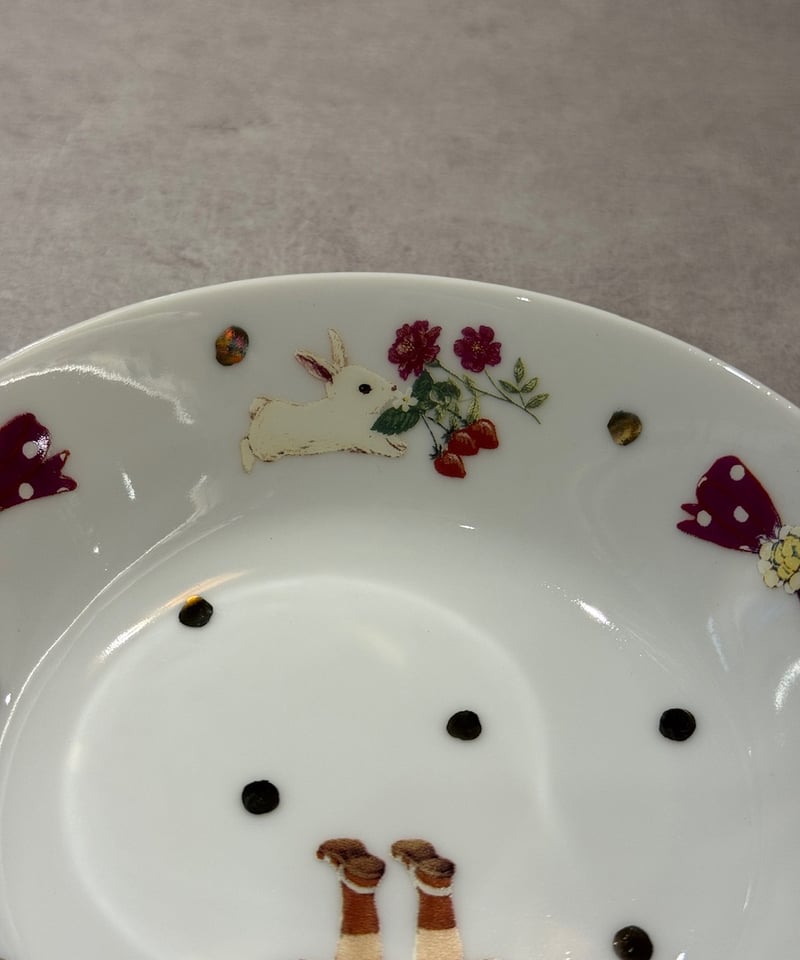 ぺたぺた陶器・深皿小 | yukiemon