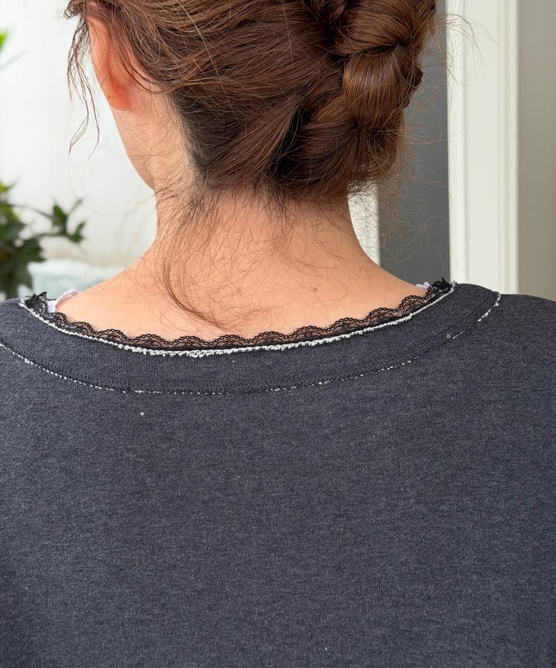 yukiemon コラージュ スエットプルオーバー Diary 3L 猫 受注【3L】kitty プルオーバー | yukiemon