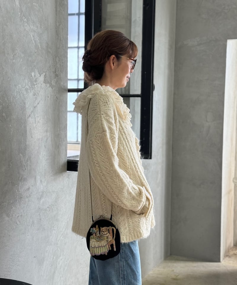 yukiemon シャンデリアカーディガン　3L yukiemon シャンデリアカーディガン 3L