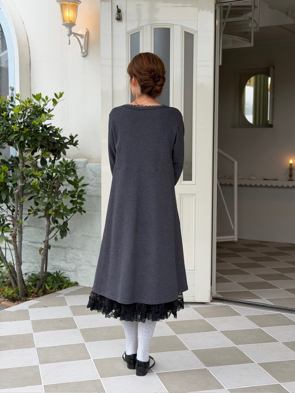 受注【M】kitty one-piece | yukiemon