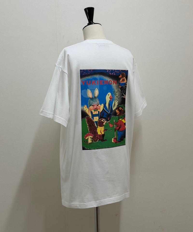 yukiemonペタペタ変形Ꭲシャッ 受注・M/3L/XL(メンズ)】ペタペタプレーンTシャツ ・ yukiemon | yuki