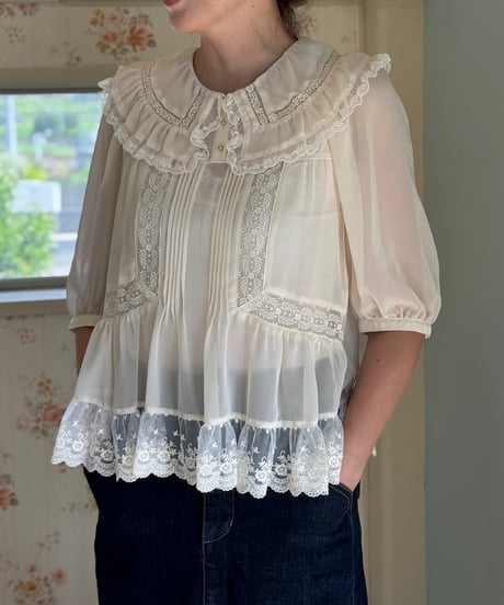 yukiemonアップリケプルオーバー yukiemonアップリケプル