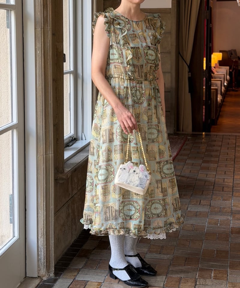 受注【3L】ステンドグラスワンピース | yukiemon