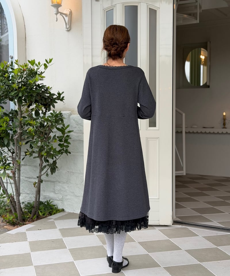 ✨美品ユキエモンyukiemonセレモニーワンピース3L ゆったりサイズ✧ yukiemon】レディワンピース | EGAMI OFFICIAL WEB STORE