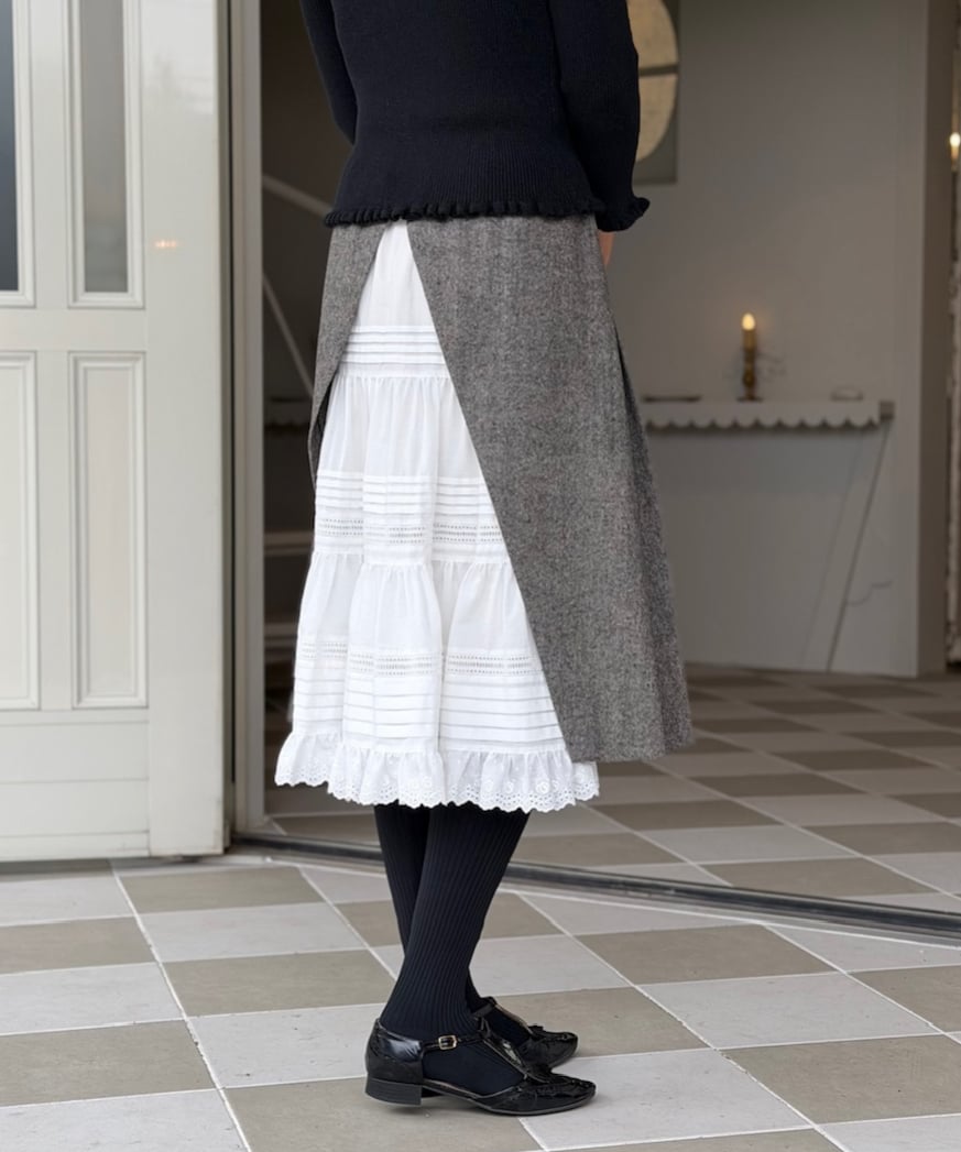 受注【M】クレープスカート | yukiemon