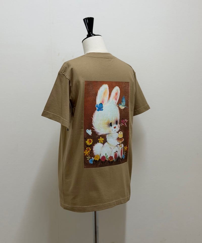 受注・M/3L/XL】ペタペタプレーンTシャツ ・ bunny | yukiemon