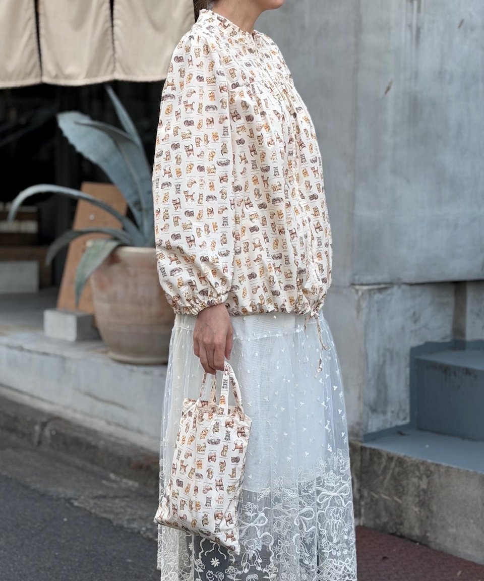 3L・受注】こねこ図鑑レインブルゾン | yukiemon