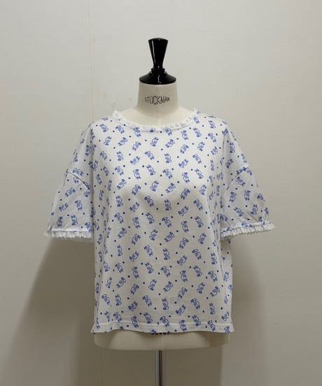 【現物・M】テキスタイルシューTシャツ