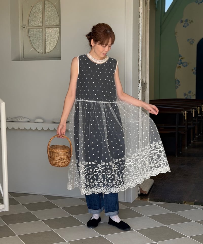 受注・3L】シュシュワンピース(2色展開) | yukiemon