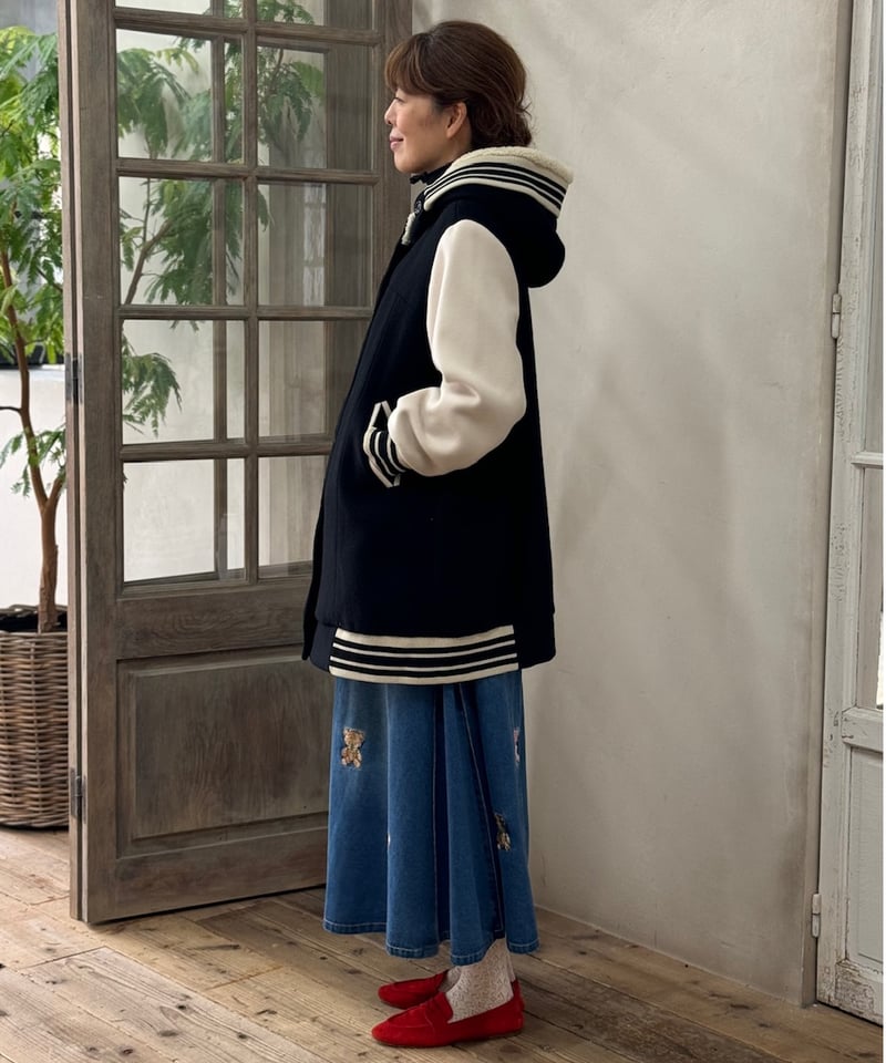 フランシュリッペ FL5 ボアブルゾン 3L yukiemon franche lippee