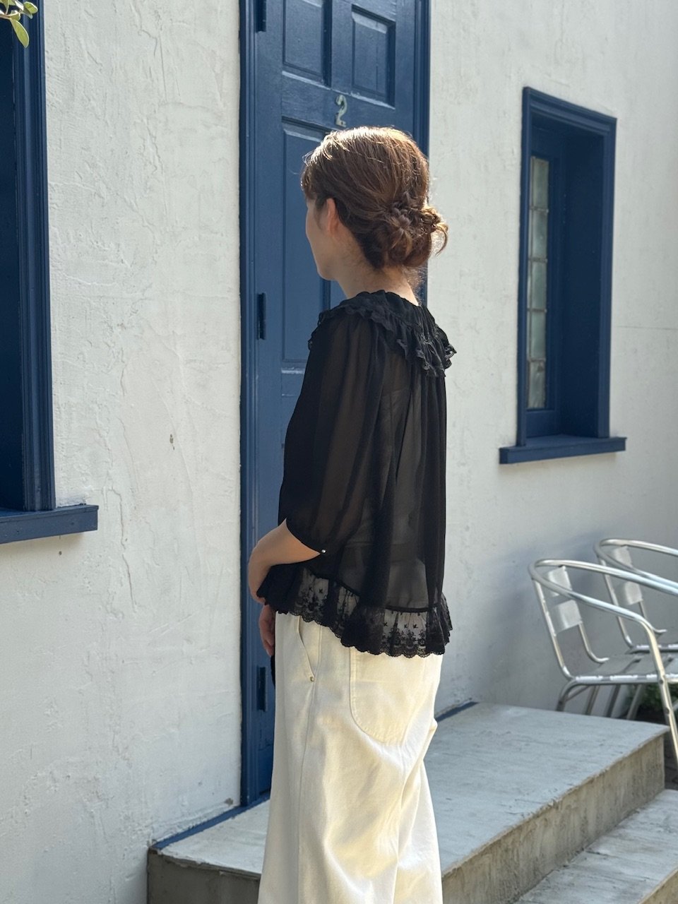 yukiemon アリス6分袖ブラウス M M】アリス6分袖ブラウス | yukiemon